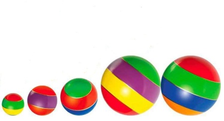 Купить Мячи резиновые (комплект из 5 мячей различного диаметра) в Волгореченске 